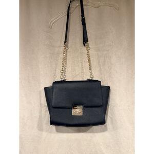 Authentic Michael Kors Brandi Md. Top Handle Crossbody Satchel Black